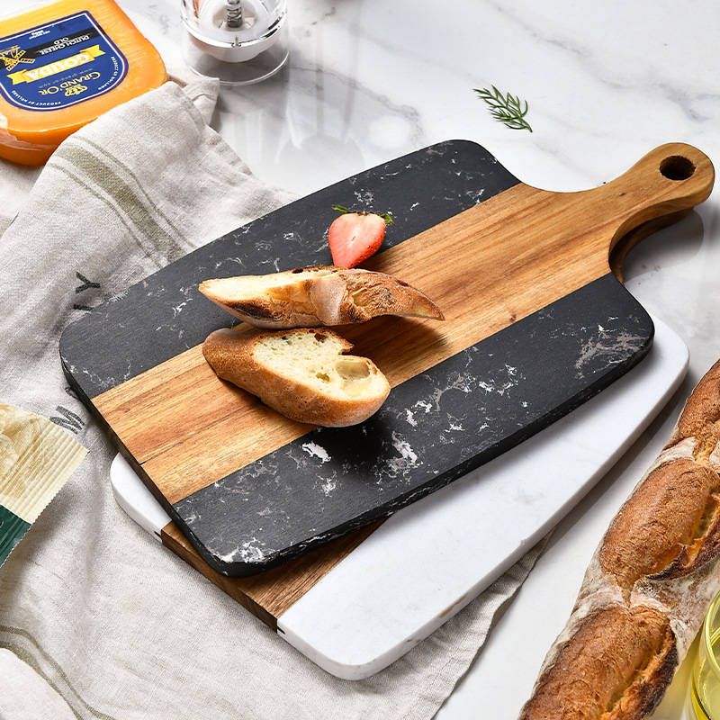 Marble Serving Board - Tagliere con venature del legno di