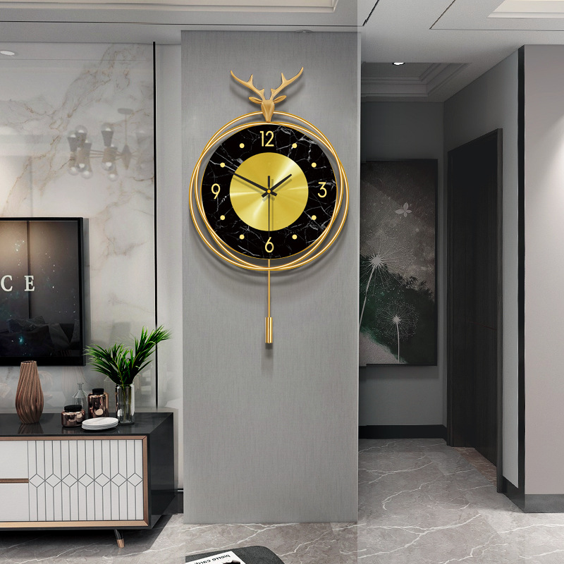 Luxury Lifestyle Homes - orologio in stile lusso soggiorno camera