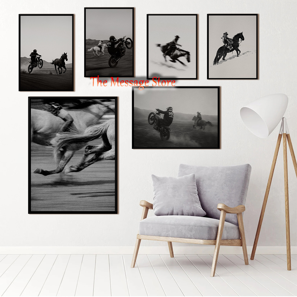 Luxury Lifestyle Old Money - Poster di Moto e Cavalli in