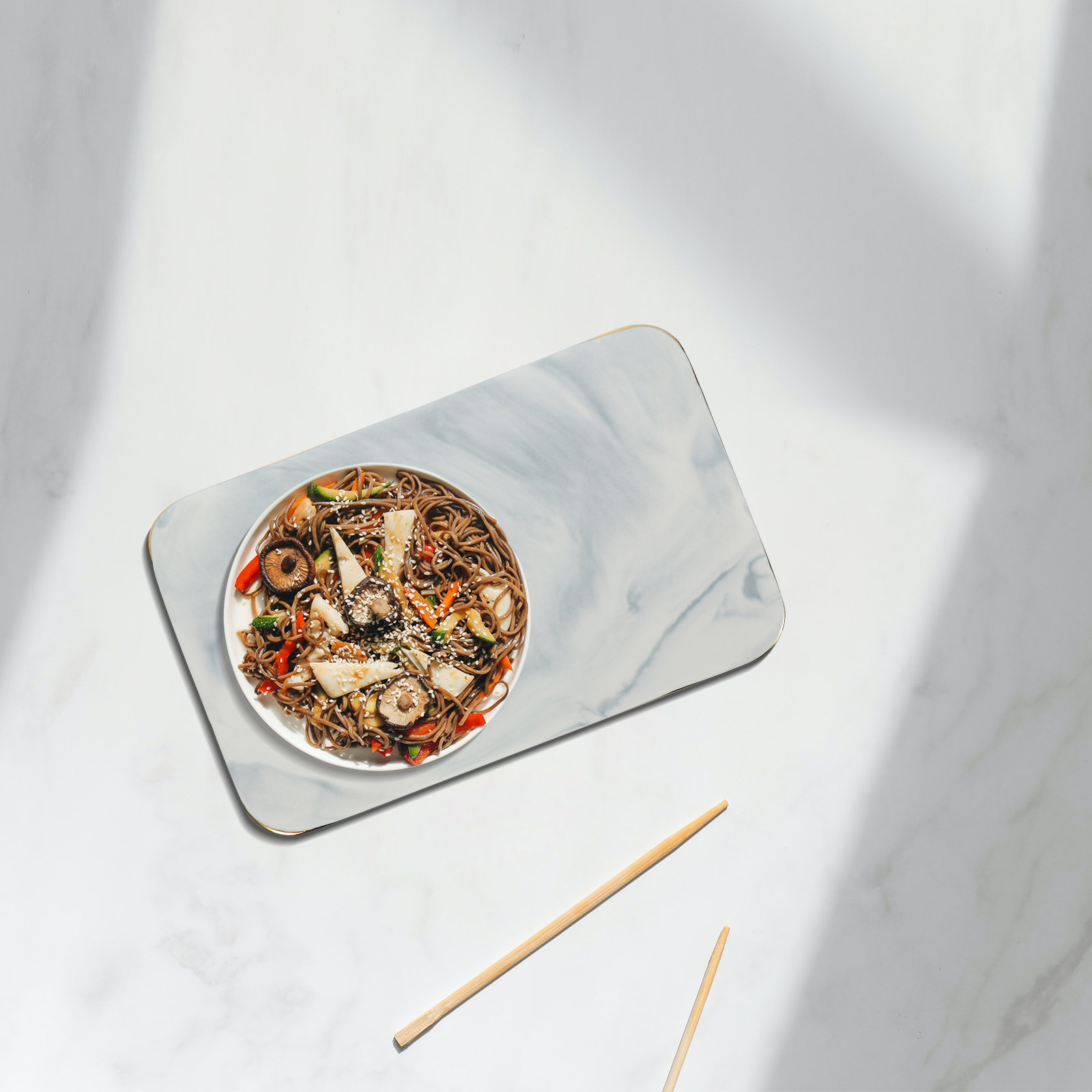 Marble Serving Board - Vassoio in Marmo Elegante Fatto a