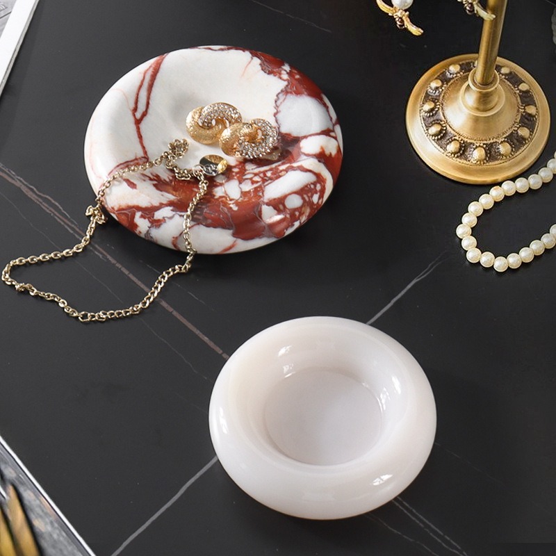 Marble Serving Board - Vassoio in marmo naturale francese Wabi