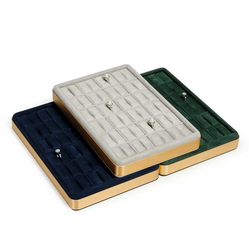 Velvet Jewelry Box - Espositore per Anelli in Velluto con