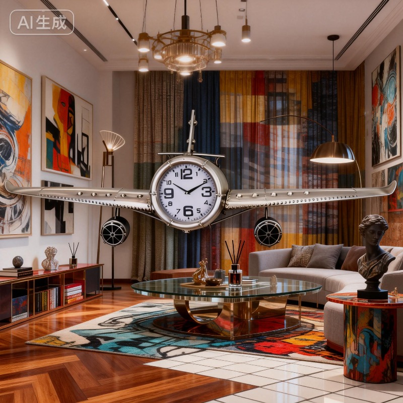 Luxury Lifestyle Homes - Orologi da Parete Silenziosi per Soggiorno,