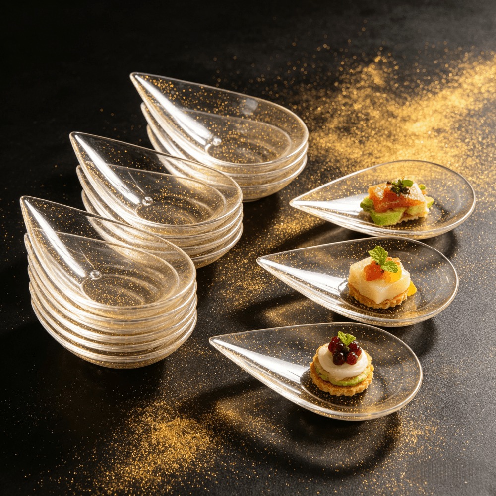 50 Pezzi Cucchiai Monouso a Go - Gold Cutlery Flatware recensione e prezzo