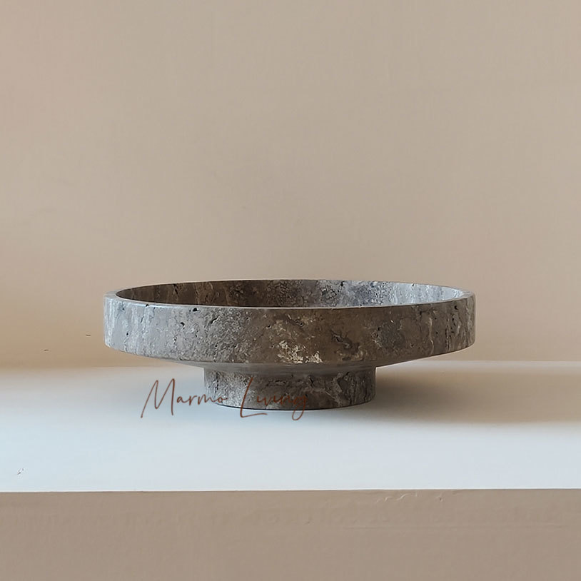 Ciotola in travertino beige Pi - Marble Serving Board recensione e prezzo