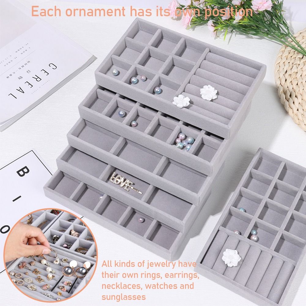 Scatola Organizer Impilabile i - Velvet Jewelry Box recensione e prezzo