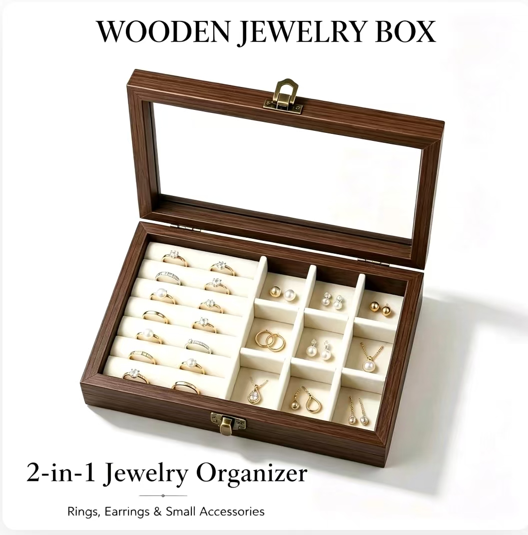 Organizzatore di Gioielli da S - Velvet Jewelry Box recensione e prezzo