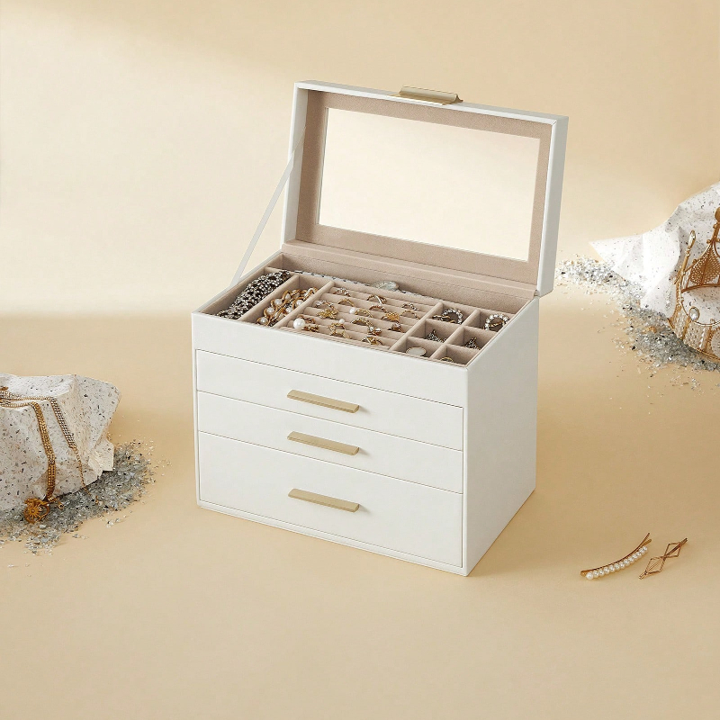 Scatola Portagioie a 4 Livelli - Velvet Jewelry Box recensione e prezzo